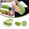 Car Interior Seat Belt Cleaning Special Tool Double-sided U Type Folding Tray Sponge Diamond Brush Seat Belt Handguard