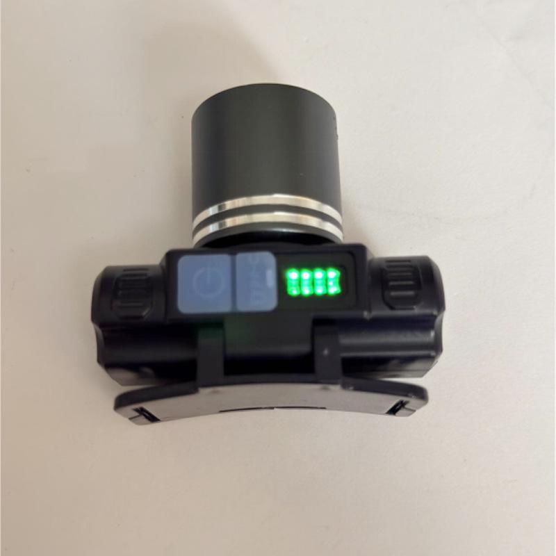 Rechargeable Laser Headlamp: Super Bright, Explosion-Proof for Night Fishing, Long-Range Outdoor Use, and Mining