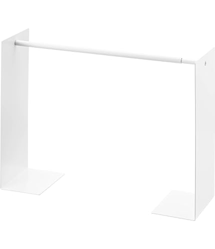 Yamazaki Tower Hat Storage Stand, White, Approx. W40.5-70 X D15 X H37cm, Keeps Hats In Shape, 6127