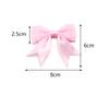 10pcs Satin Ribbon Bows Colourful Polyester Double Layer Swallowtail Bowknot For DIY Wedding Party Clothing Headwear Gifts Decor