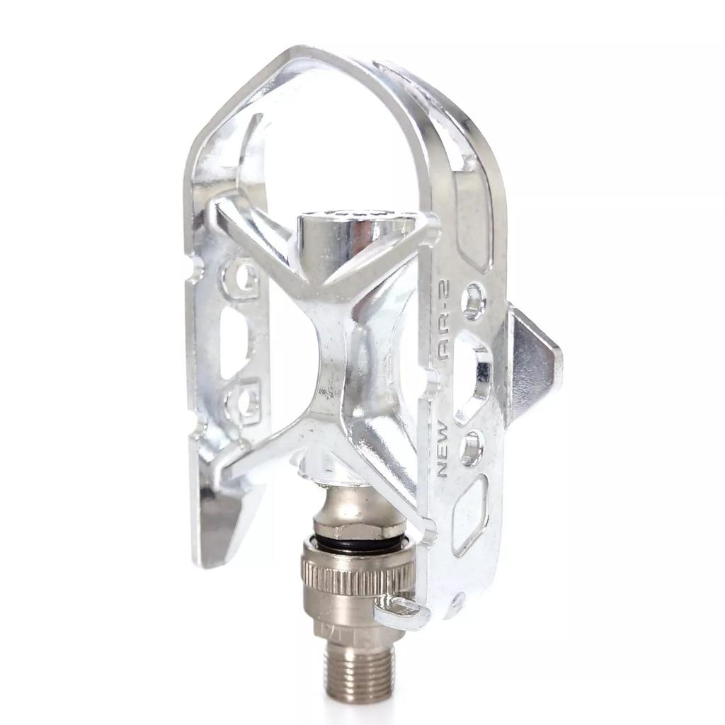 Mikashima Bicycle Pedal Ezy Silver (MKS) AR-2 (AR-2 Easy)
