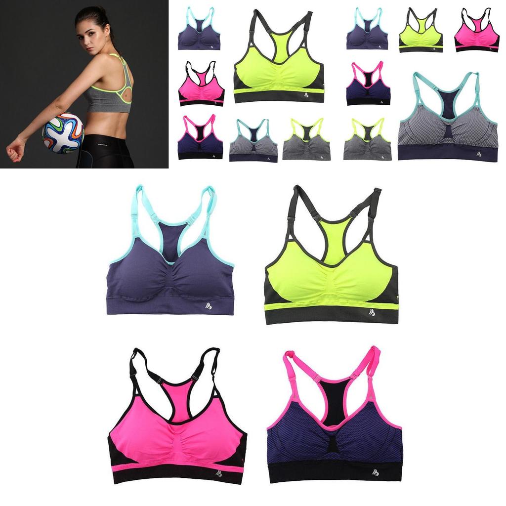 2022 Women's High-impact Sports Bra Breathable Nylon Mesh Beautiful Back Gym Bra