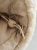 Women's Fashion Casual Loose Stand Collar Solid Color Thickened Warm Coat Jacket