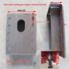Electric Hydraulic Support Leg Plate for Semi-Trailer Tanker – Thickened Base and Swing Arm Manual Support Accessories