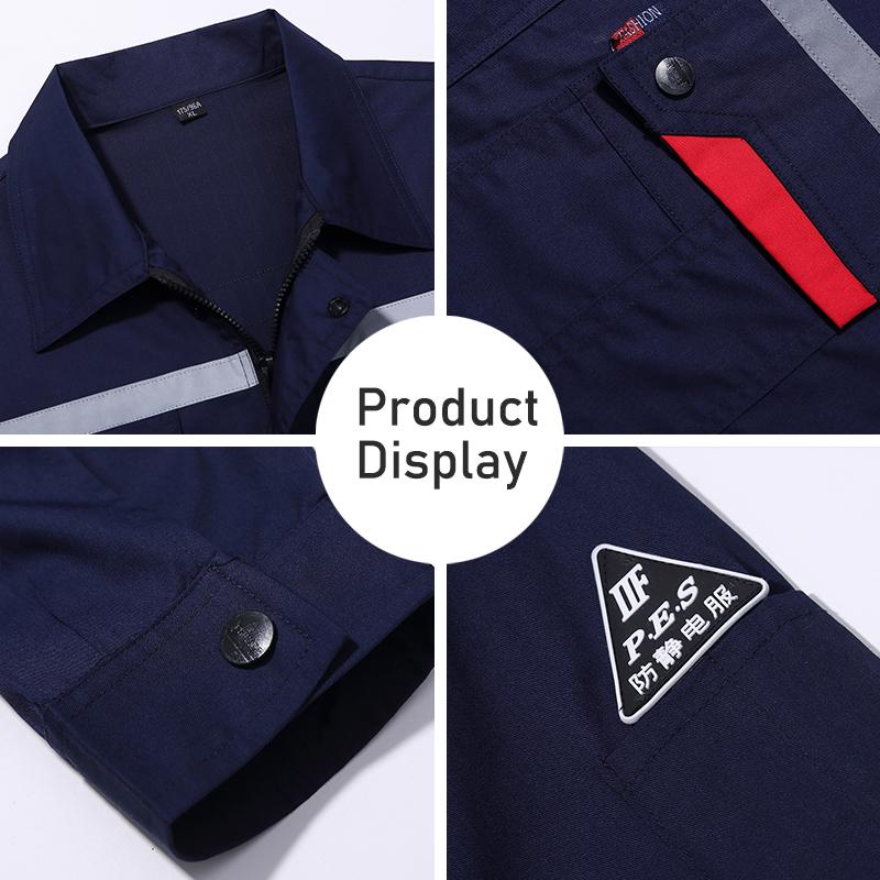 Factory Workwear Woman Construction Work Jacket Uniform Clothes Long Sleeve Work Suits for Men Workwear