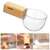 Graduated Spoon with Insect-Proof Storage Box Removable Handle Transparent Measuring Spoon 40ml-160ml Food-Grade Kitchen Tool for Rice Noodles Cooking