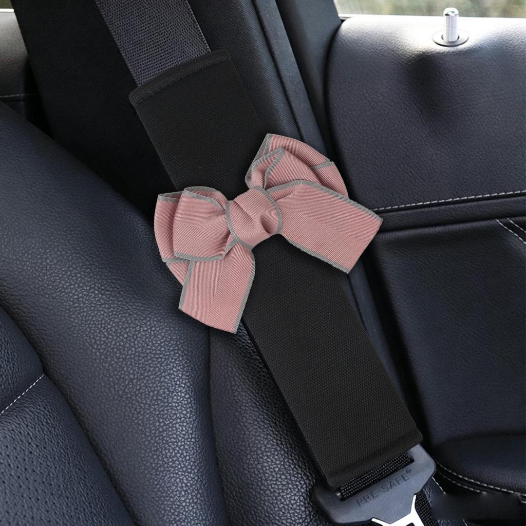 Summer Cartoon Car Seat Belt Shoulder Pads - Cute Car Interior Decoration for Women, Pair