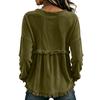 Women's Fashion Long Sleeve Casual Top for Daily Wear
