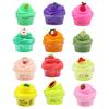 60ml Butter Slime Non-sticky with Charm Super Soft Stress Relief Fruit Cherry Slime Toy for Children