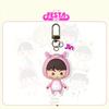 BTS 2025 FESTA Animal Costume Cartoon Acrylic Keychain, Bangtan Boys Cute Cartoon Keyring with Member Name Tag, Kpop ARMY Fans Bag Charm