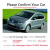 Car Full Coverage Sunshade For Volkswagen VW Sharan MK2 7N SEAT Alhambra 2011~ UV Protection Auto Accessories Window Visor