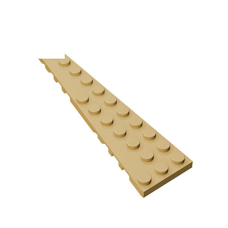 Non-Toxic Moc 10Pcs 47398 Wedge 12X3 Right Building Blocks Plate Board Brick Particle Puzzle Educational Diy Toys Children Birthday Gifts