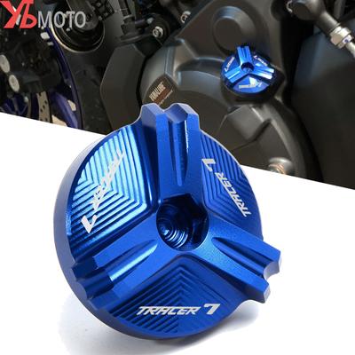 New For Yamaha TRACER 7 /GT 2022 2023 Tracer 7gt Motorcycle Accessories Engine Oil Filler Cup Plug Cover Cap Screw