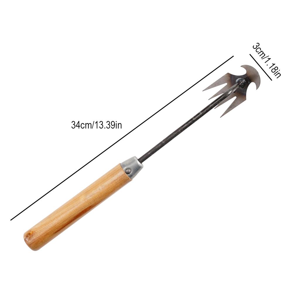 Garden Weeding Tool 30/40/50cm Weed Extractor Removal Agricultural Bonsai Tool Garden Supplies Horticulture for Home Outdoors