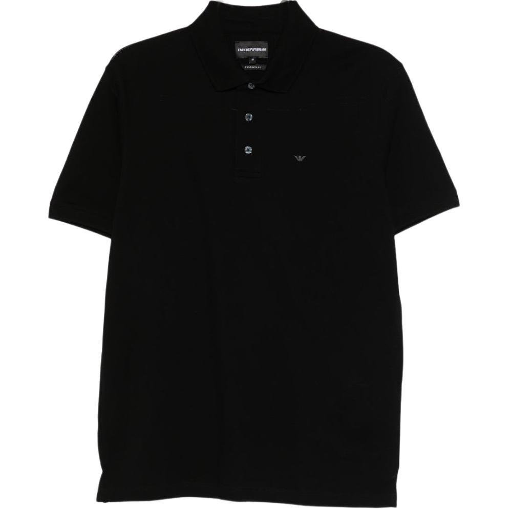 

Emporio Armani FW25 Cotton Short Sleeve Straight Fit Polo Shirt Men tops EM004643-AF12955-UC001 S