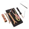 1 Set Aluminum Alloy Motorcycle Repair Tool Motorcycle Spark Plug Spanner Wrench Socket Tool Kit Pliers Wrenches Screwdrive