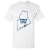 Maine Worst State Ever - Home Sports Team Short Sleeve T-Shirt - White