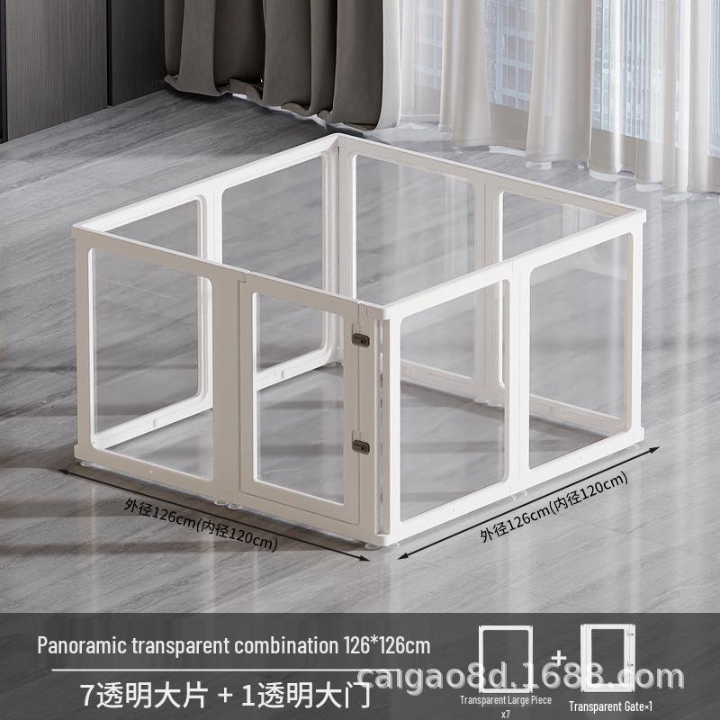 Transparent Acrylic Tall Pet Barrier for Indoor Use - Suitable for Dogs Like Teddy, Bichon, Corgi