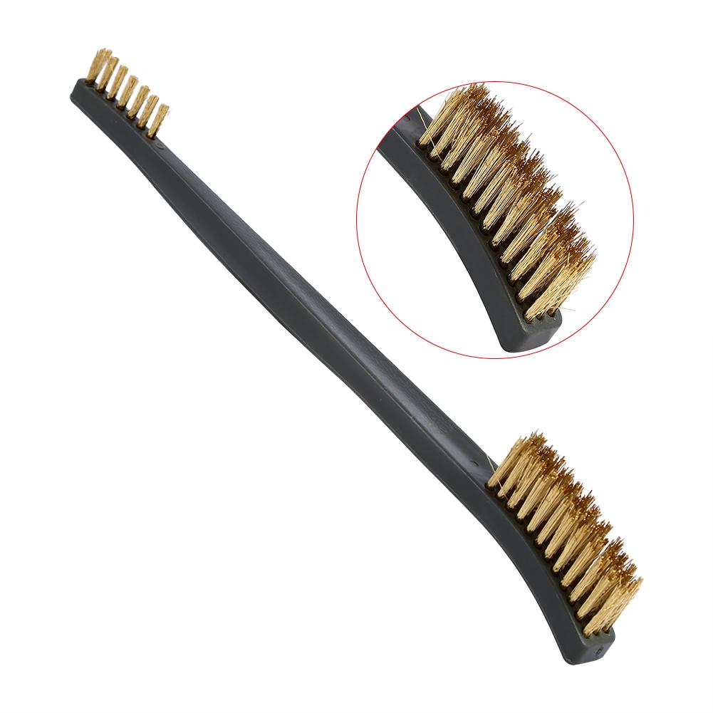 3pcs Double Ended Wire Brush Set Kit   Cleaning Tool   Cleaner Accessory