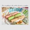 16 ks Sada na scrapbooking z více materiálů Speciální papír Síťka Dekorace do scrapbooku DIY doplňky Materiál na deník Ozdoba
