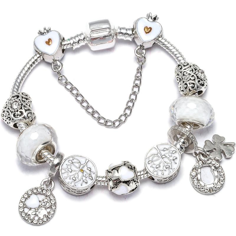 1/16cm 21cm Luxury Cutterfly Snake Chain Bracelet DIY Jewelry Gift For Women Men 41 Styles Trendy Fashion