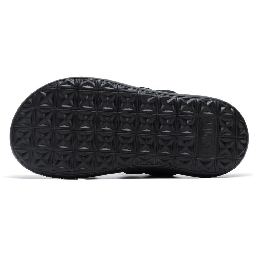 New PUMA Mayu Puffy Slides 'Black' Women's 399450-02