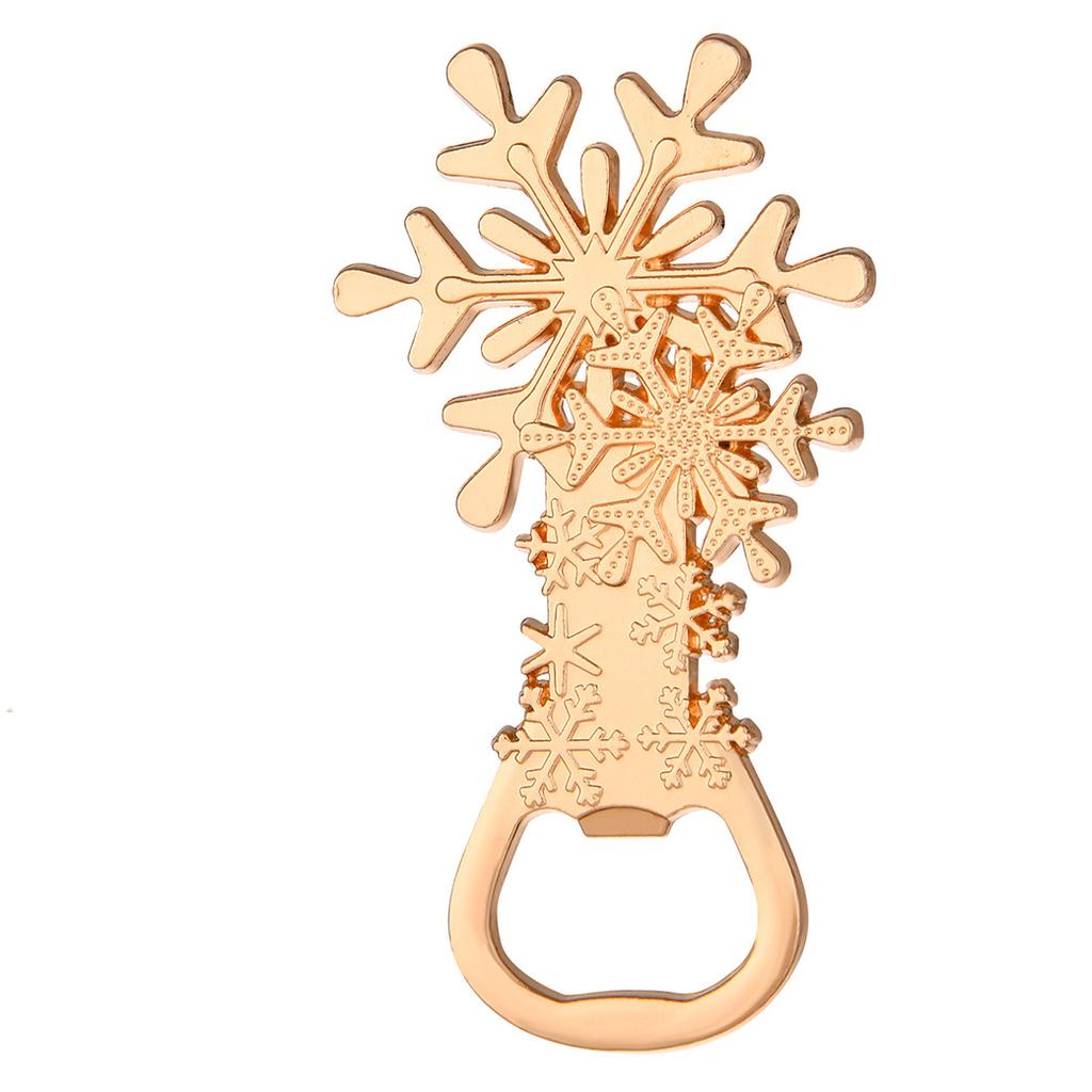 Christmas Bottle Opener Christmas Gift Snowman Christmas Tree Snowflakes Bottle Opener Xmas Party Gift Decoration 2026