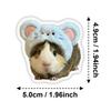 50 Cute Transformed Guinea Pig Stickers Cute Pet Guinea Pig Cartoon Stickers Hand Account Water Cup Waterproof Decorative Stickers