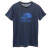 The North Face Short Sleeve T-shirt L Navy Outdoor NTW11868 Women Used
