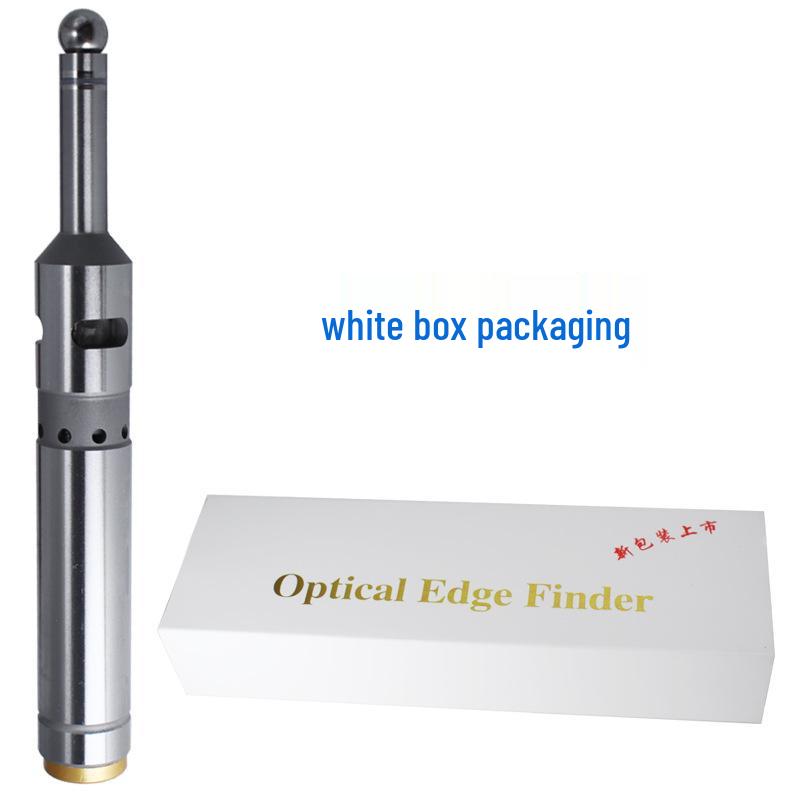 Precision Non-Magnetic Photoelectric Edge Finder with Sound for Milling Machines