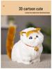 Adorable Cat Figurine with Bell - Perfect Birthday Gift for Girlfriends, Kids, and Cat Lovers