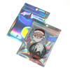 100Pcs Iridescent Zip Lock Bags Pouches Cosmetic Plastic Laser Iridescent Bags Holographic Makeup Bags Hologram Zipper Bags