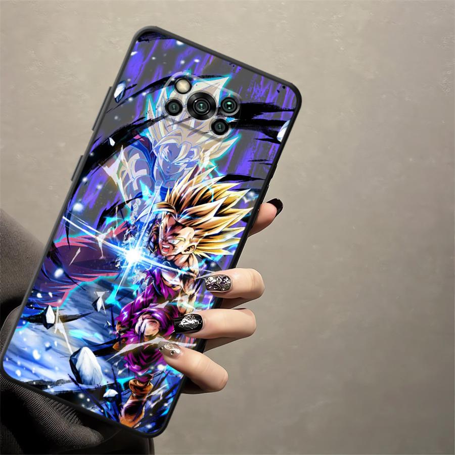 Funda Phone Cover Case for Xiaomi Poco F8 C71 F3 X3 X4 X5 X7 Pro M5 C50 C61 F1 M3 M4 M7 Pro C75 Goku Cool Dragon Ball