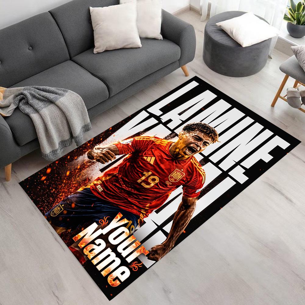 Yamal Customize Your Name Floor Rug Office Rug Suitable for Hallway Bedrooms Decorate room Outdoor Anti-slip Rug Office home decor
