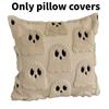 Cushion Halloween Ghost Cover Made Polyester Fun Design Living Decoration Room