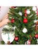 100Pcs/set Christmas Ornament S Shaped Hooks Plastic Hook Xmas Tree Balls Pendant Hanging Holders for Home New Year Party Decor