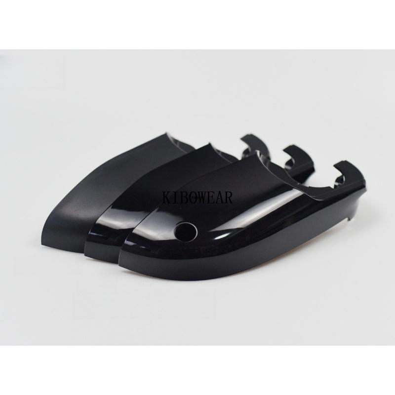 1pc Side Mirror Glass Cover Frame Cap Bottom For BMW X3 X4 X5 X6 X7 G01 G02 G04 G05 G07 2017-2024 Auto Lower Holder Trim