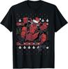 Deadpool Santa Hat TShirt Unisex3