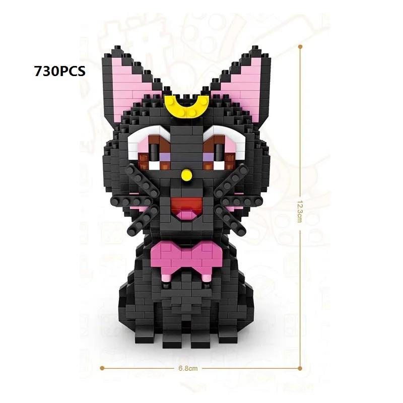 

Small Blocks Cute Shiba Inu Dog Diy Plastic Construction Blocks Educational Toys Bulldog Animation Jiji Cat Auction Figures Girls Gifts no box