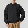 CNY Jackets Men's Black Lapel Moderate Pilot JZ4192