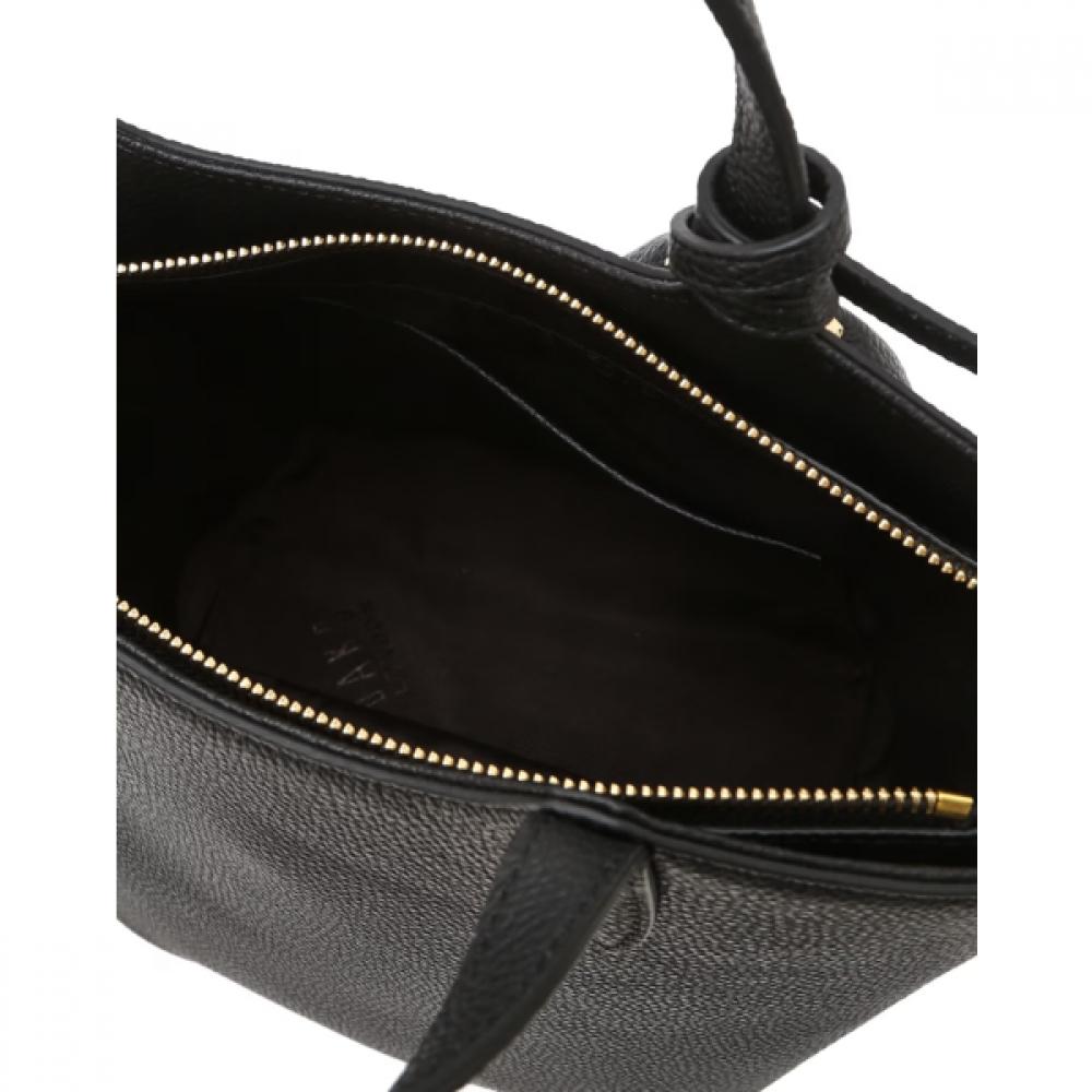 Daks Black Dd Logo Leather Tote Bag Dcba6e330bk