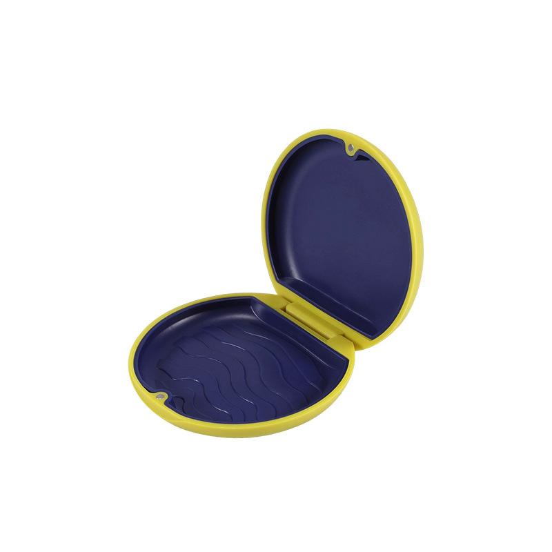 PIORPOY 1Pcs Dental Retainer Box Case Orthodontic Case Magnetic Aligner Mouth Guard Oral Hygiene Oral Care Organizer Denture NEW