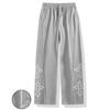 Drawstring Waist Print Trousers New Men's Trousers Casual Sports Regular Fit