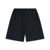 Li-Ning Comfortable Simple Versatile Loose Fit Solid Color Five-Point Casual Shorts Men Shorts Black AKSV207-2