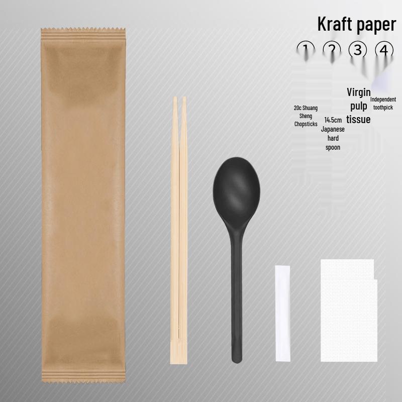Eco-Friendly Disposable Japanese Style Cutlery Set