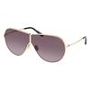 Tom Ford Smoke Dark Grey Oversized Unisex Sunglasses Ft1158 30a 71