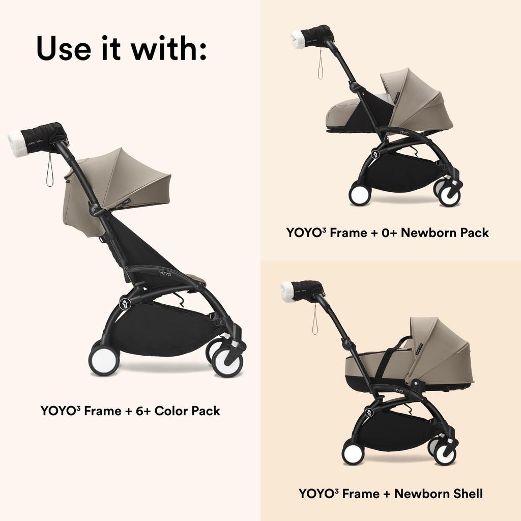 Stokke (Official) YOYO Mitten Black W25cm x H10cm x D36cm 646901