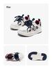 Habi Bear Kids' Spring & Autumn Synthetic Leather Sneakers - Casual Board Shoes for Boys & Girls
