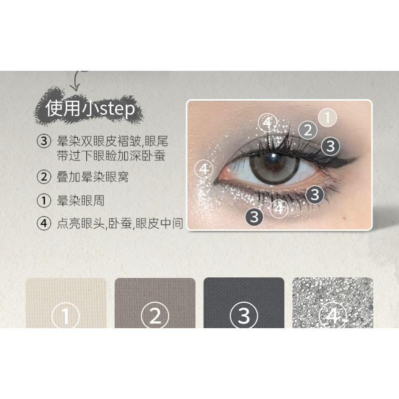 PUCO - 4 Colors Eyeshadow Palette - Martini