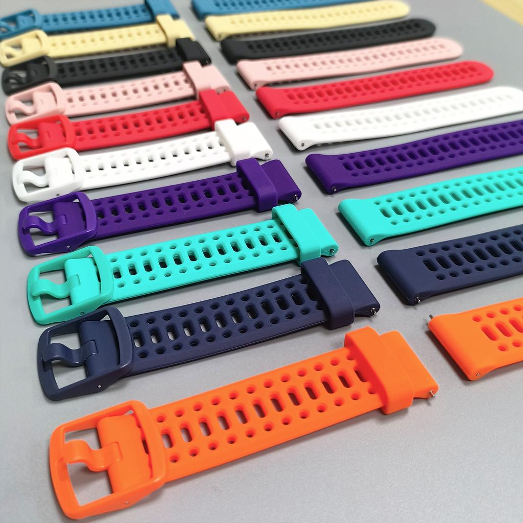 20mm 22mm Silicone Band for COLMI I28 Ultra/P28 Plus Watch Strap for COLMI I30 /P68 P71 P73/M42 Bracelet Sports Wristband Correa